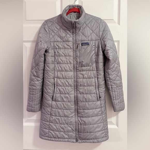 Patagonia Jackets & Blazers - Patagonia Women's Radalie Insulated Parka Jacket Light Silver Gray size Medium